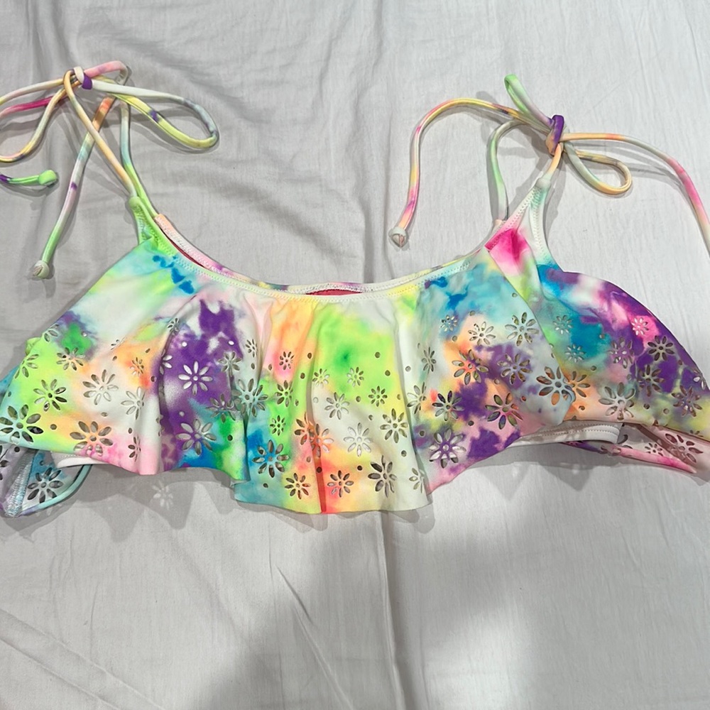 NWOT! Tie Dye Bikini Top!